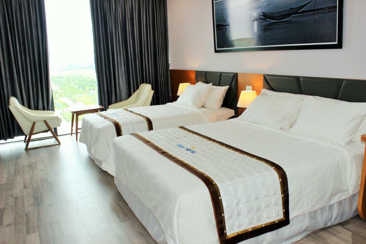 Sky Hotel Hong Ngu Exterior foto