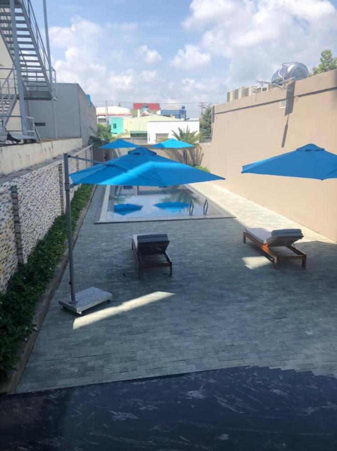 Sky Hotel Hong Ngu Exterior foto